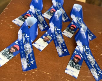 Custom Memorial RIbbons