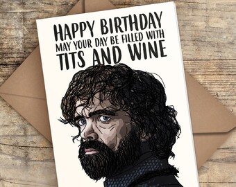 Game Of Thrones Card Etsy