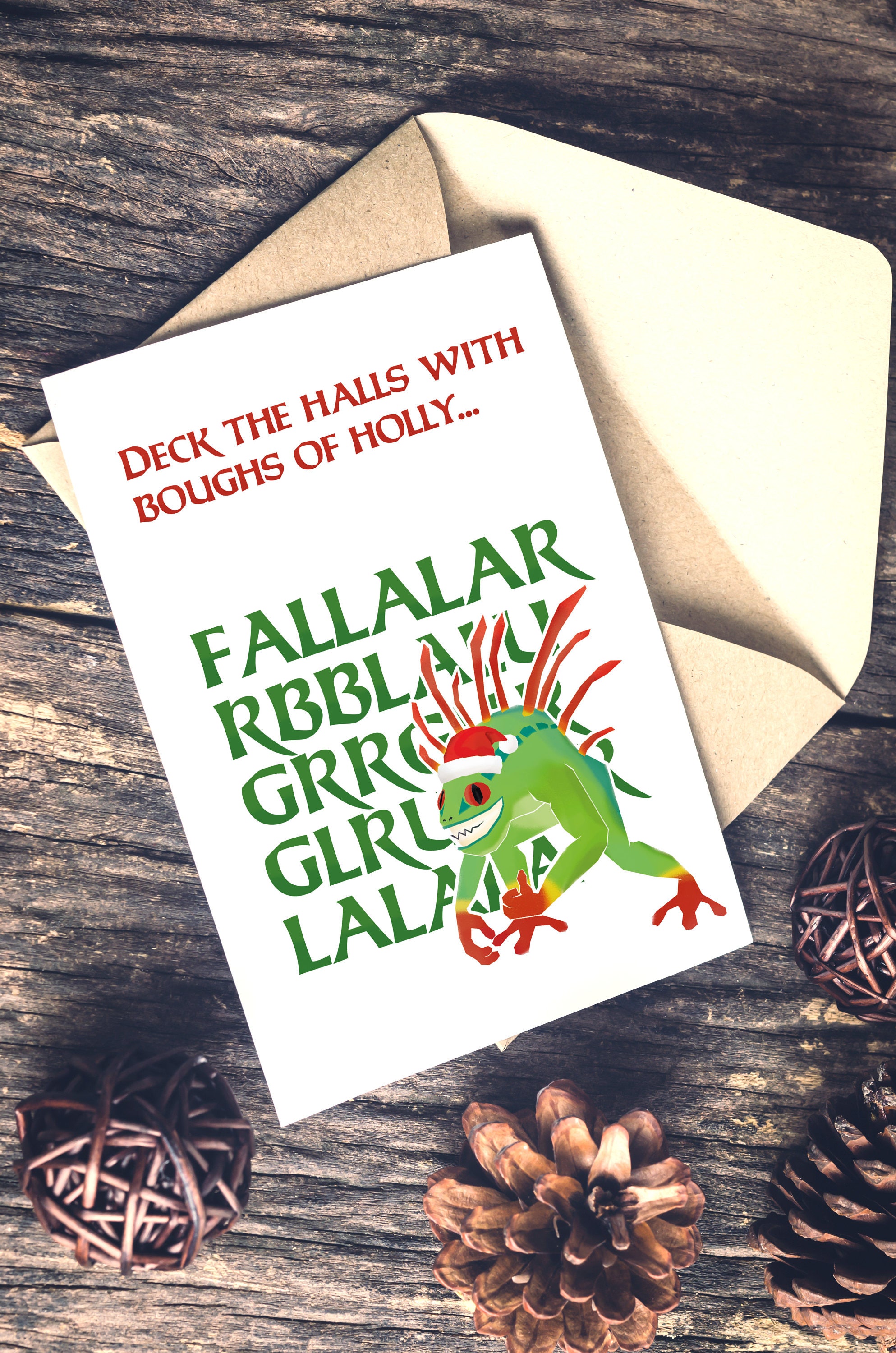 World Of Warcraft Christmas Card Murloc Christmas Card Etsy World Of Warcraft Christmas Card Murloc Christmas Card Etsy