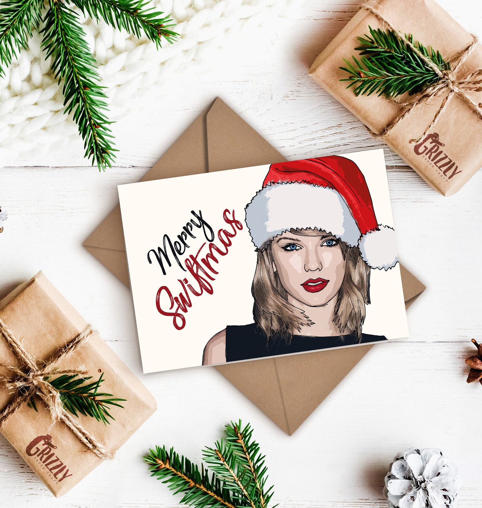 Taylor Swift Christmas Card 