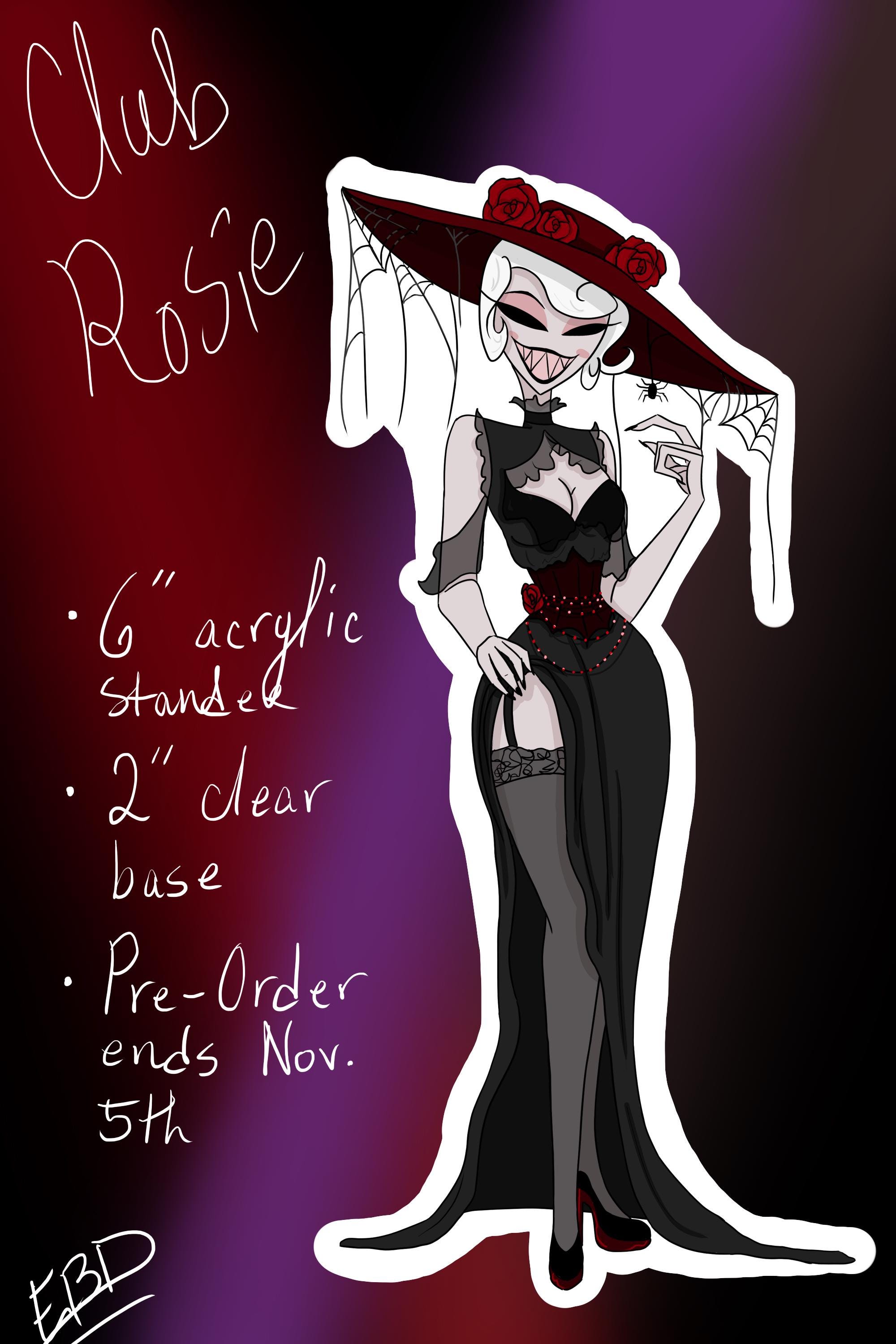 Rosie Hazbin Hotel Standee - Etsy