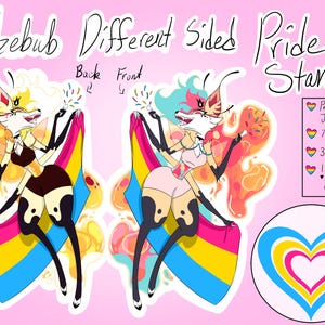 Beelzebub Pansexual Pride Month Standee