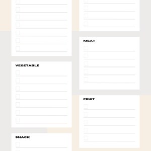 DIGITAL** Grocery List-Download/Print