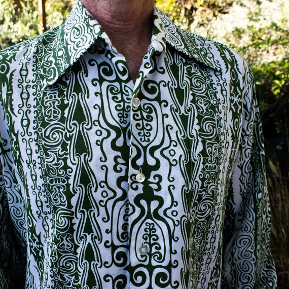 Kimo's Polynesian Shop - Green and White - Aloha … - image 3