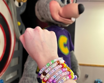 Themed Kandi Bracelets Animatronic Pizza Band