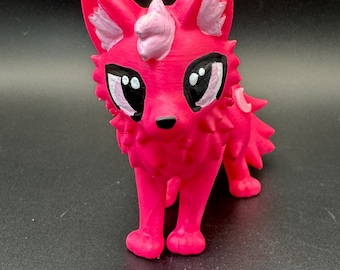 Pink Wolf Figure Adopt