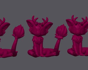 Dupplebie Furry Base | Leylina Figurines | Mistytheguardian Design | Fursona Figure