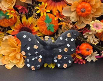 Halloween Spooky Laying Moth Figure Adopt