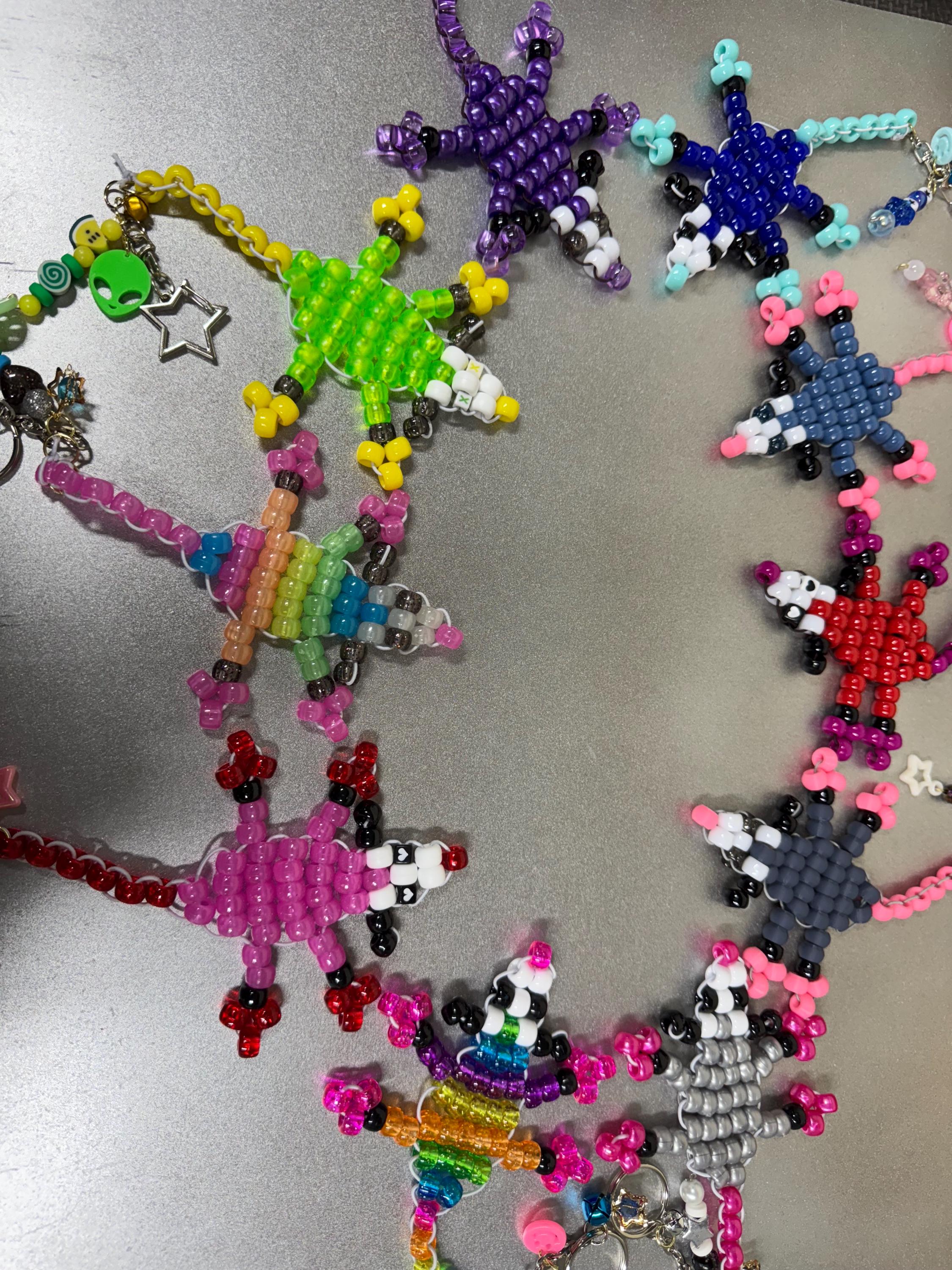 Kidcore Keychains Opossum Kandi Friend Keychains Customizable Kidcore Cutie Kandi ...