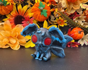 Halloween Spooky Mothman Figure Adopt