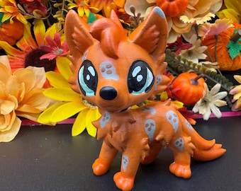 Halloween Ghost Fox Figure Adopt