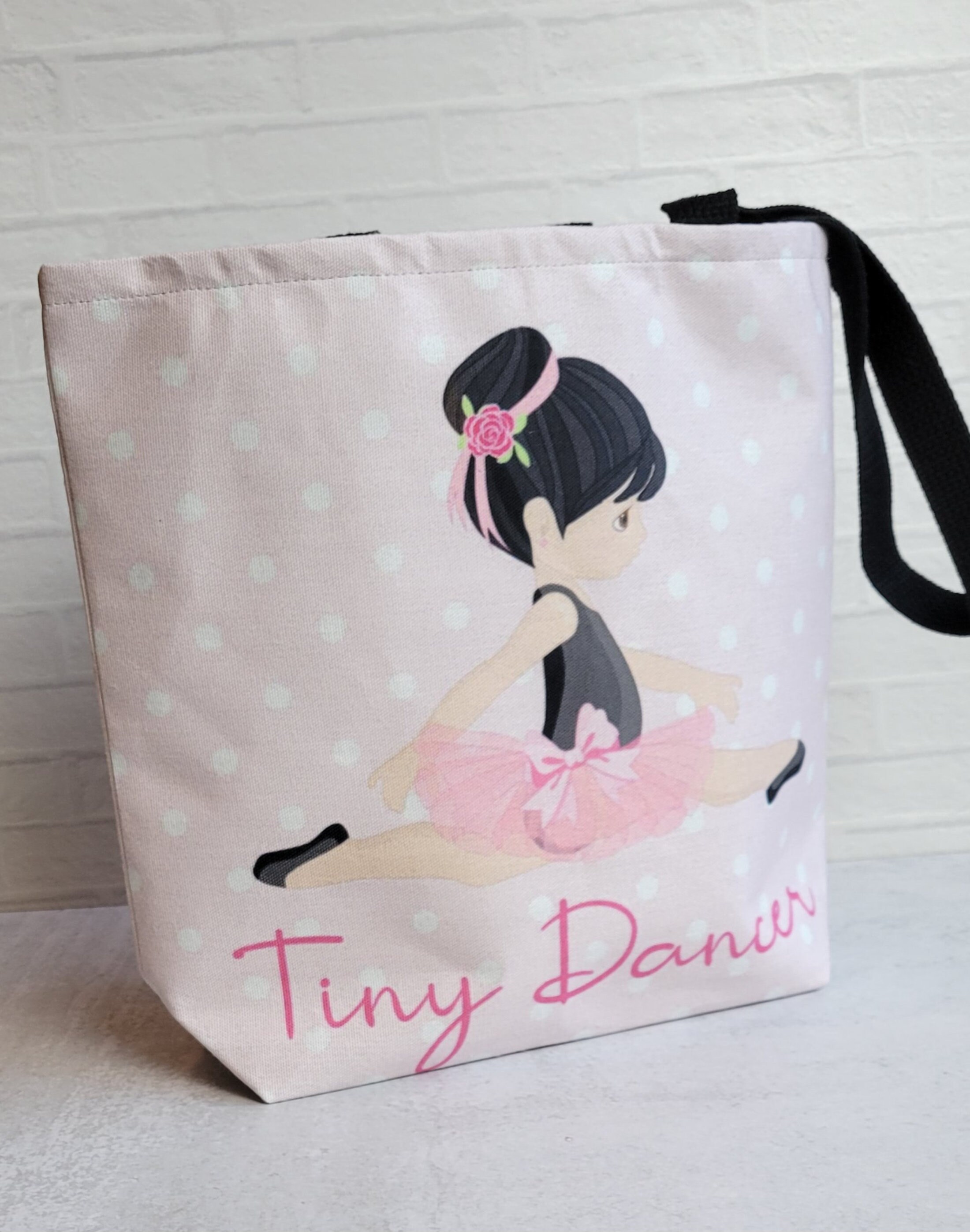 Personalized Dance Recital Bag Ballet Tote Bag Ballerina 