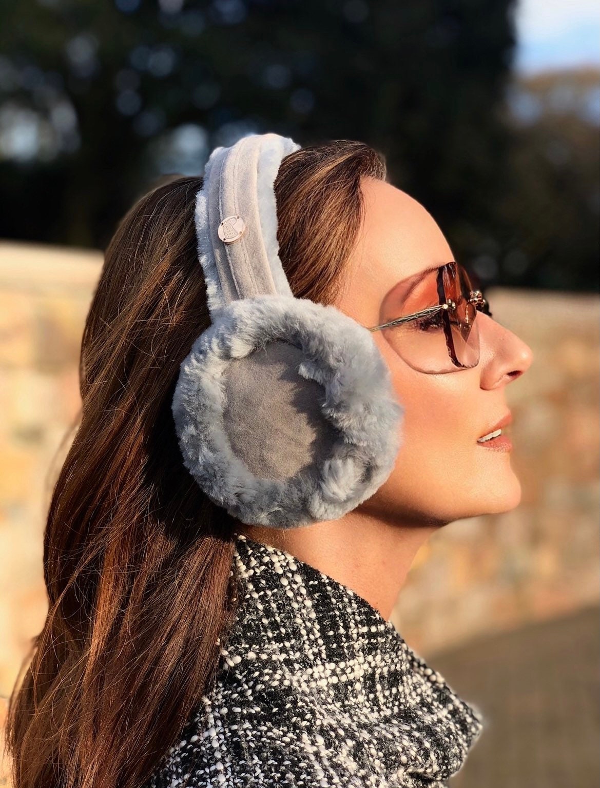 Soapow Unisex Earmuffs Winter Accessory Outdoor Warm Ear Warmer Folding Ear Covers 