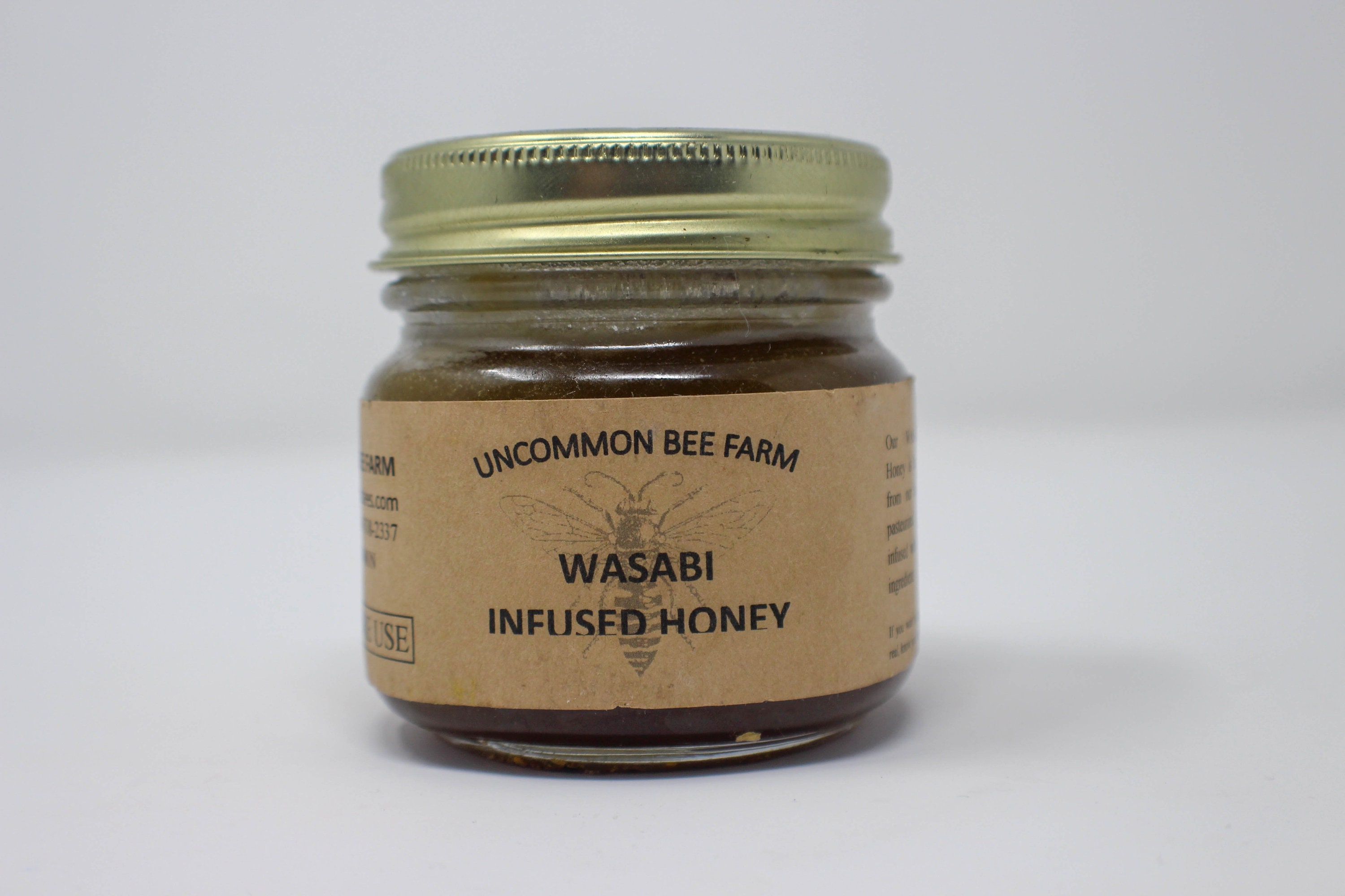 Wasabi Infused Raw Unfiltered Honey Etsy