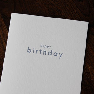 Carte typographique - Joyeux anniversaire