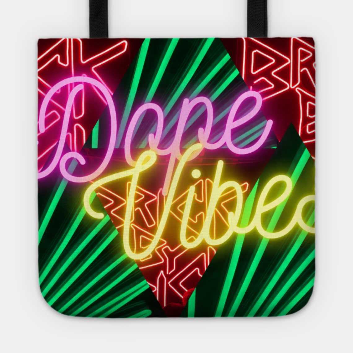 Dope Dope Vibes Only Tote Etsy