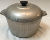 Wagner Magnalite Aluminum Dutch Oven 6 Qt Pot w Lid 4249
