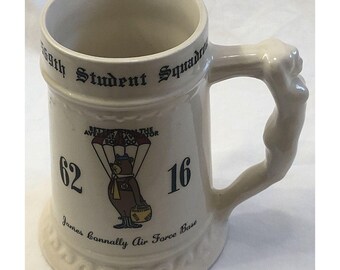 Squadron Etched Beer Stein