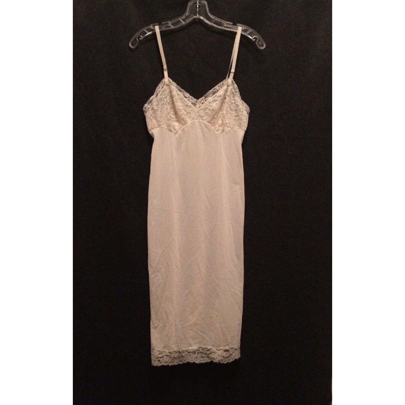 Vanity Fair Ladies Full Slip Vintage Ivory Cream Size 32 Etsy