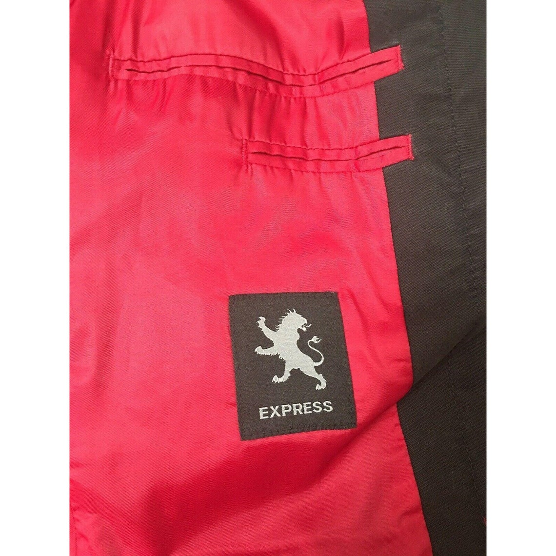 Immortal Mens Black Jacket. Red Lining. Size Small | Etsy