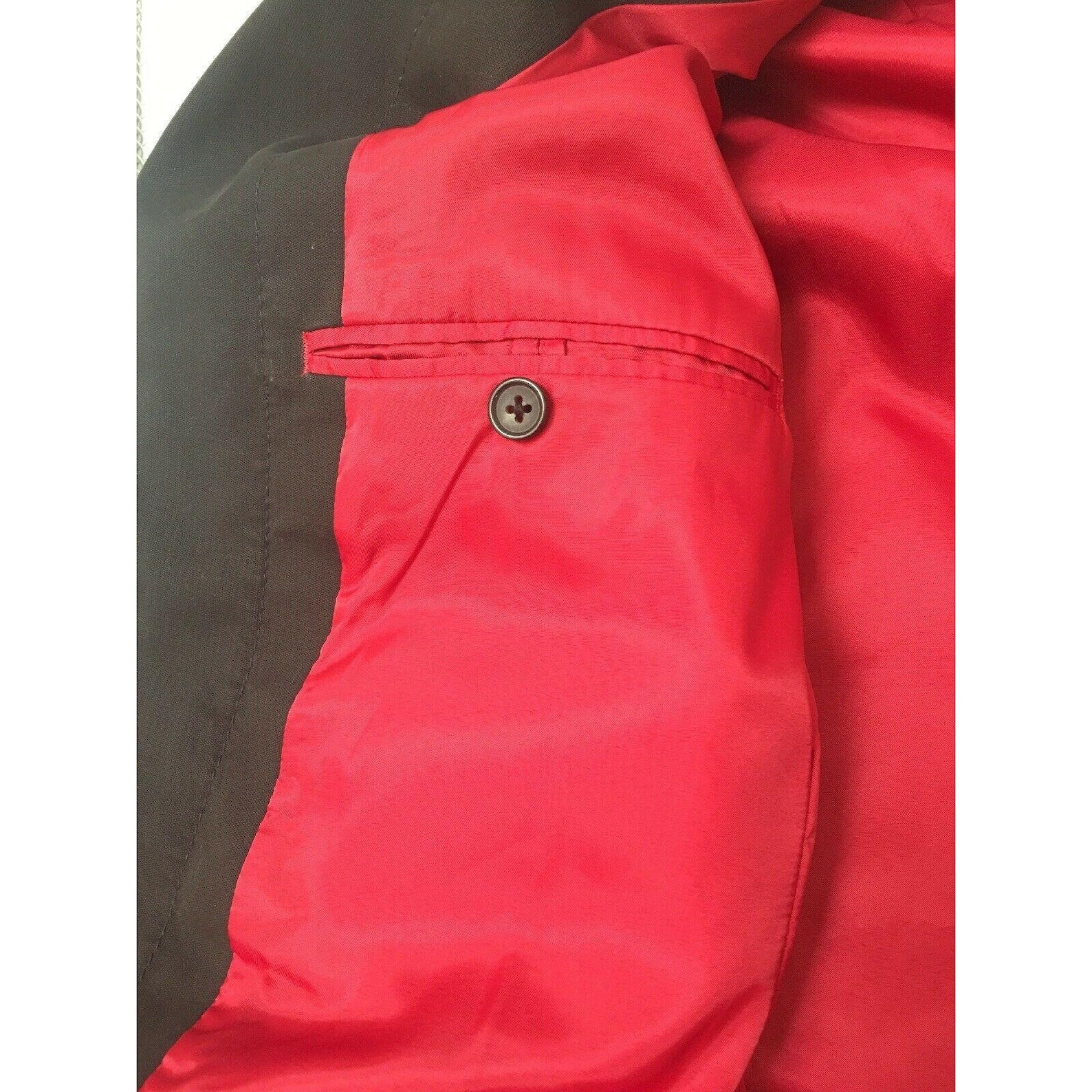 Immortal Mens Black Jacket. Red Lining. Size Small | Etsy