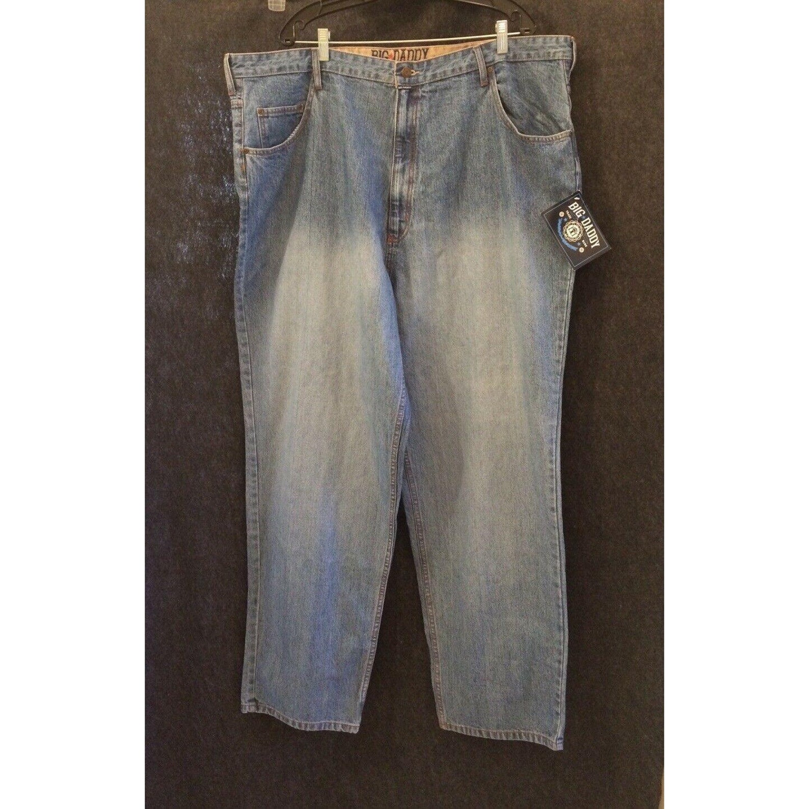 Men's Blue Jeans Big Daddy Denim 48 x 34 Vintage With | Etsy