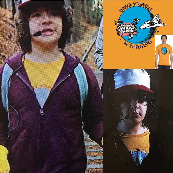 Stranger Things Dustin S T Shirt Brace Etsy