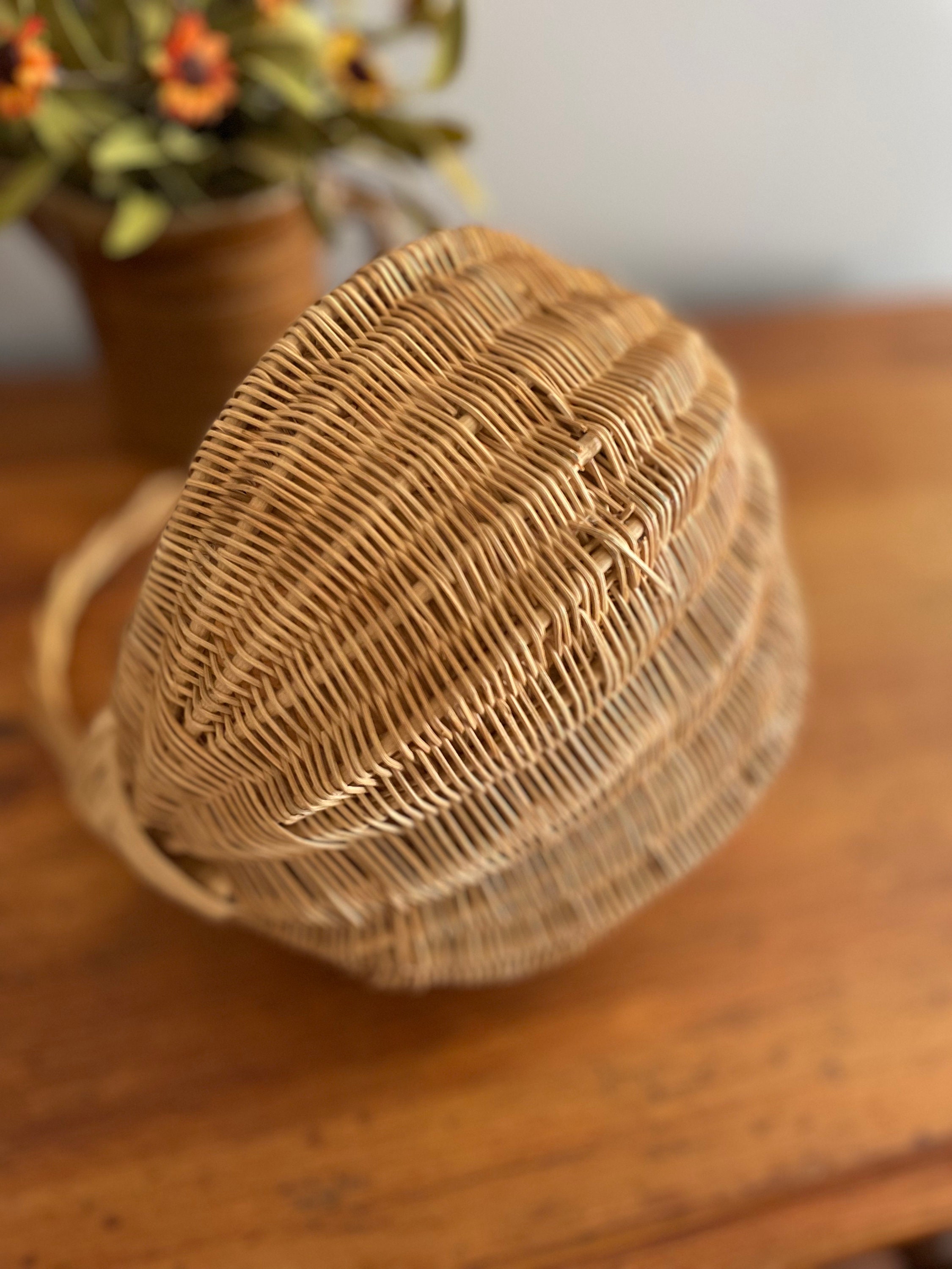 Cherokee Honeysuckle Basket Vintage Etsy