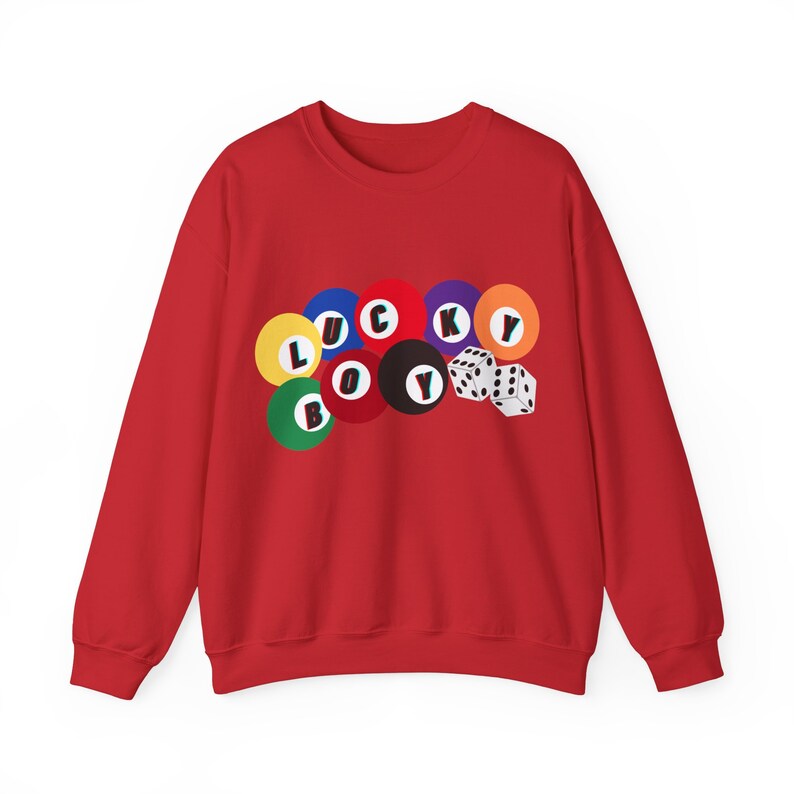 Lucky Boy Crewneck Sweatshirt image 4