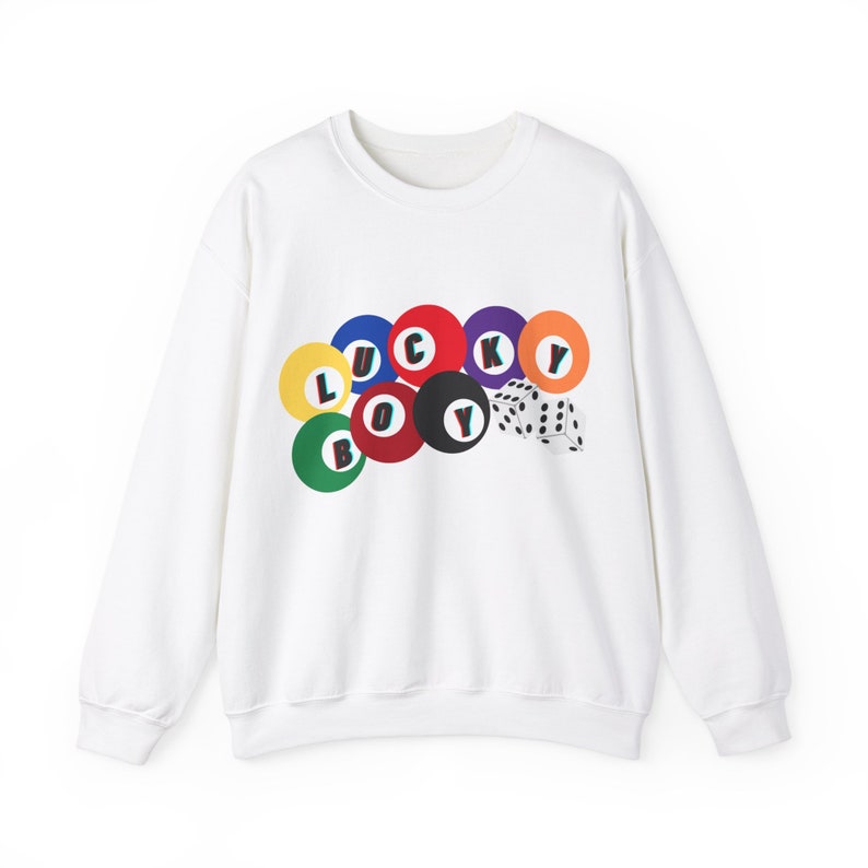 Lucky Boy Crewneck Sweatshirt image 6