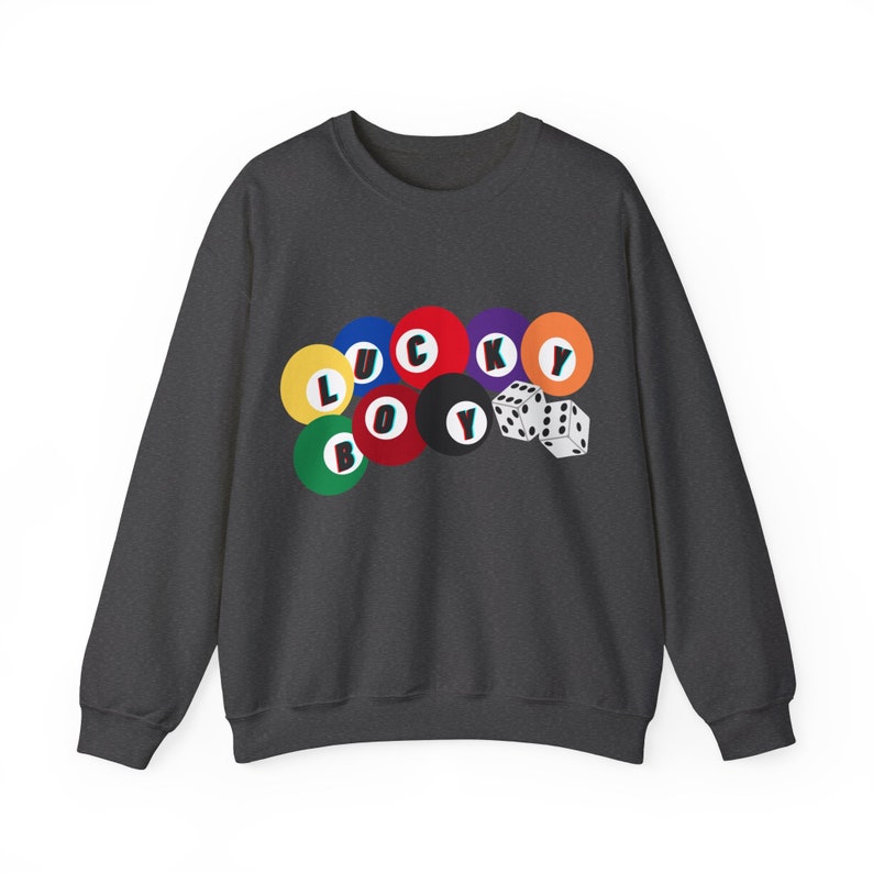 Lucky Boy Crewneck Sweatshirt image 3