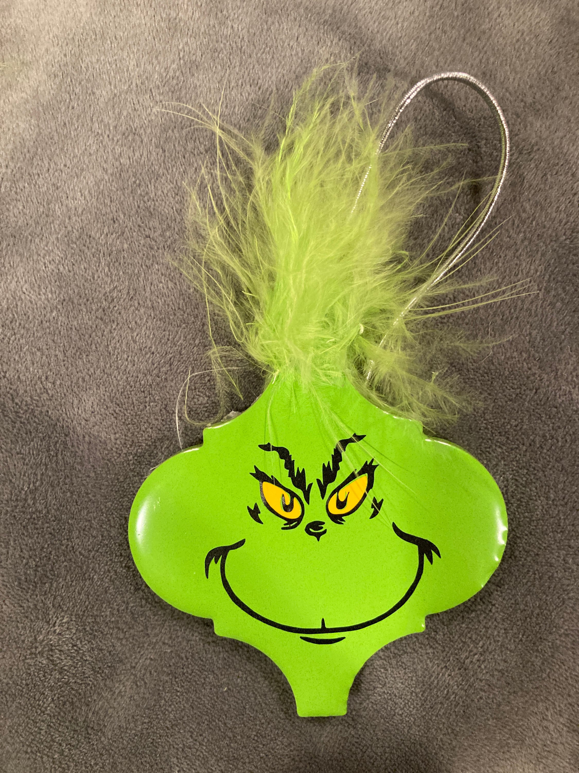 The Grinch Hand Crafted Christmas Ornament Etsy