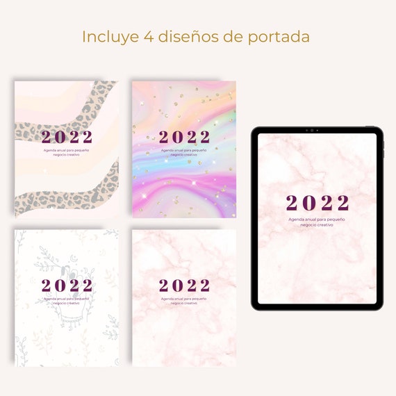 Agenda 2022 En PDF Lista Para Imprimir En Español Planner - Etsy