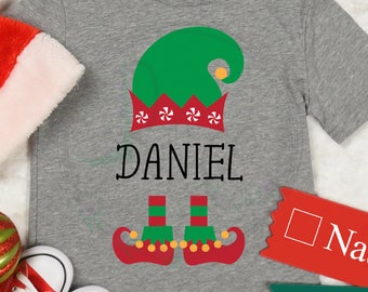 Christmas Boy Elf SVG, Christmas svg