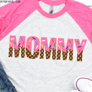 Mommy Ice Cream SVG, What&#39;s the Scoop svg, Ice Cream Baby svg