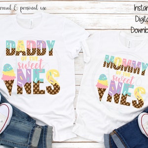 Mommy of the Sweet Ones SVG, Daddy of the Sweet Ones SVG, Sweet One Birthday svg, 1st Birthday svg, Mommy svg, Daddy svg, Twin Birthday svg