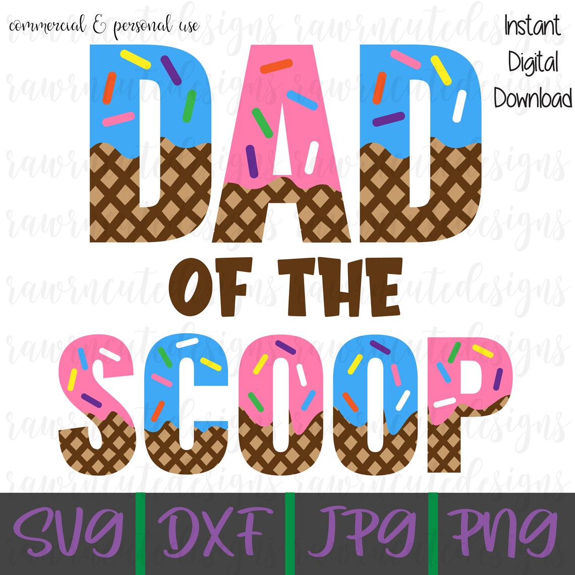 What's the Scoop Family Bundle Ice Cream Mom svg Ice Etsy