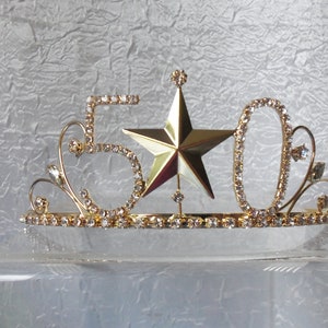 Birthday Tiara, Birthday Headband, Birthday Party Tiara, Birthday Crown, Birthday Party Decoration 21,30,40,50, 70