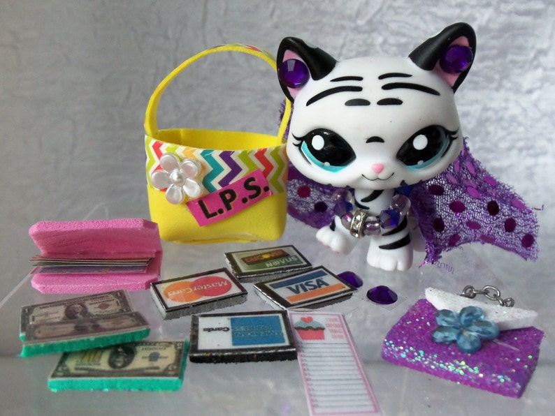 Littlest Pet Shop LPS Accessories Lot of 14 custom Clothes Etsy