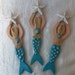 Mermaid Wall Art w/ Starfish