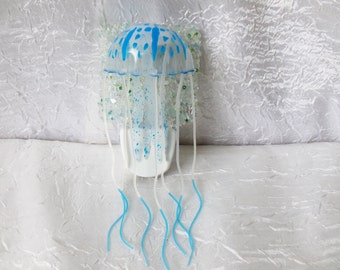 Blue Jellyfish Night Light, Night Light, Nightlight