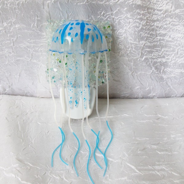 Blue Jellyfish Night Light, Night Light, Nightlight