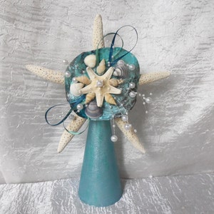 Starfish Capiz Shell Tree Topper, Starfish, Coastal, Nautical, Beach,  Table Decoration, Tree Topper, Christmas Tree Topper, Starfish Tree