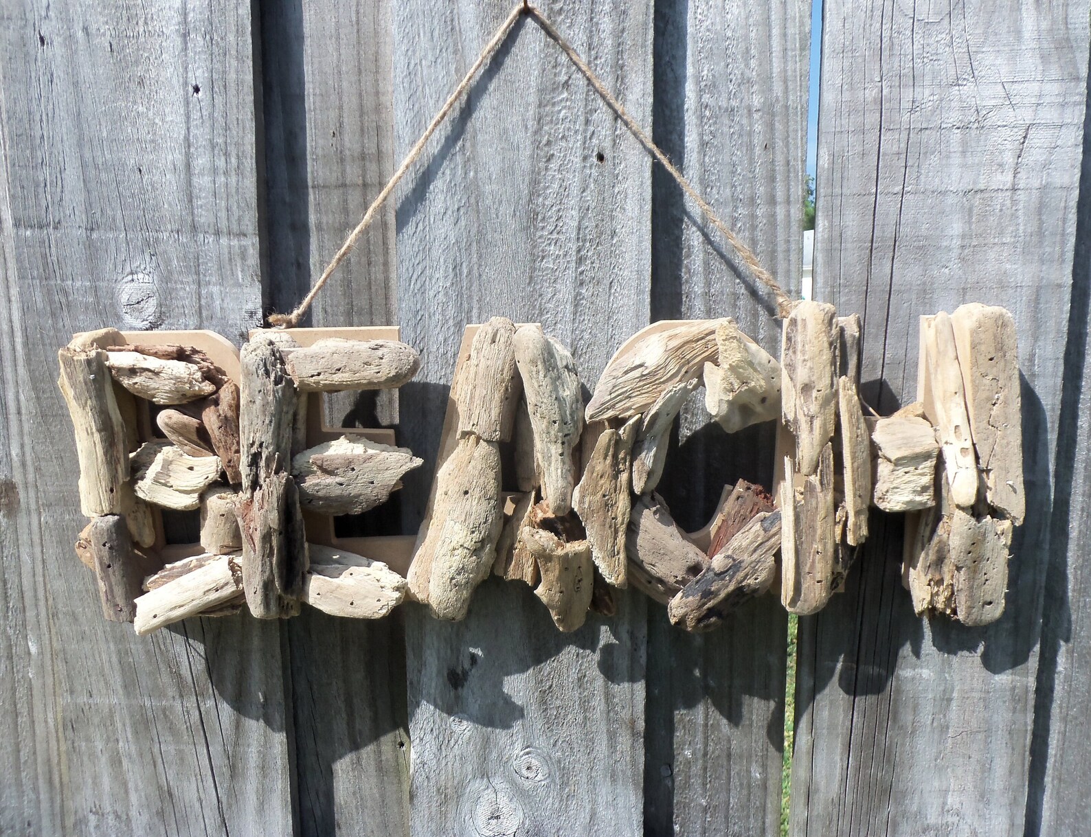Driftwood Beach Sign Hanging Sign Beach Decor Wall Sign - Etsy