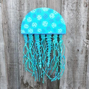 Jellyfish Wall Decor, Wood Jellyfish, Whimsical Jellyfish, Unique Jellyfish