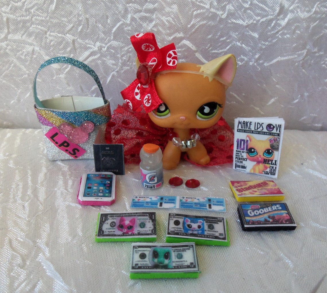 Littlest Pet Shop LPS Accessories Lot Of 16 Custom VACATION Etsy