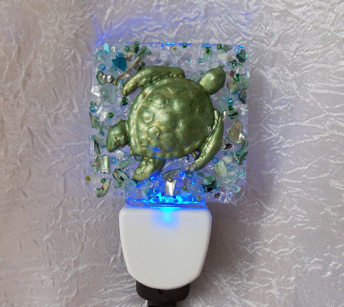 Sea Turtle Night Light Night Light Nightlight Turtle Etsy