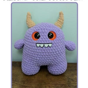 Mearl the Monster - Low-sew Crochet Pattern