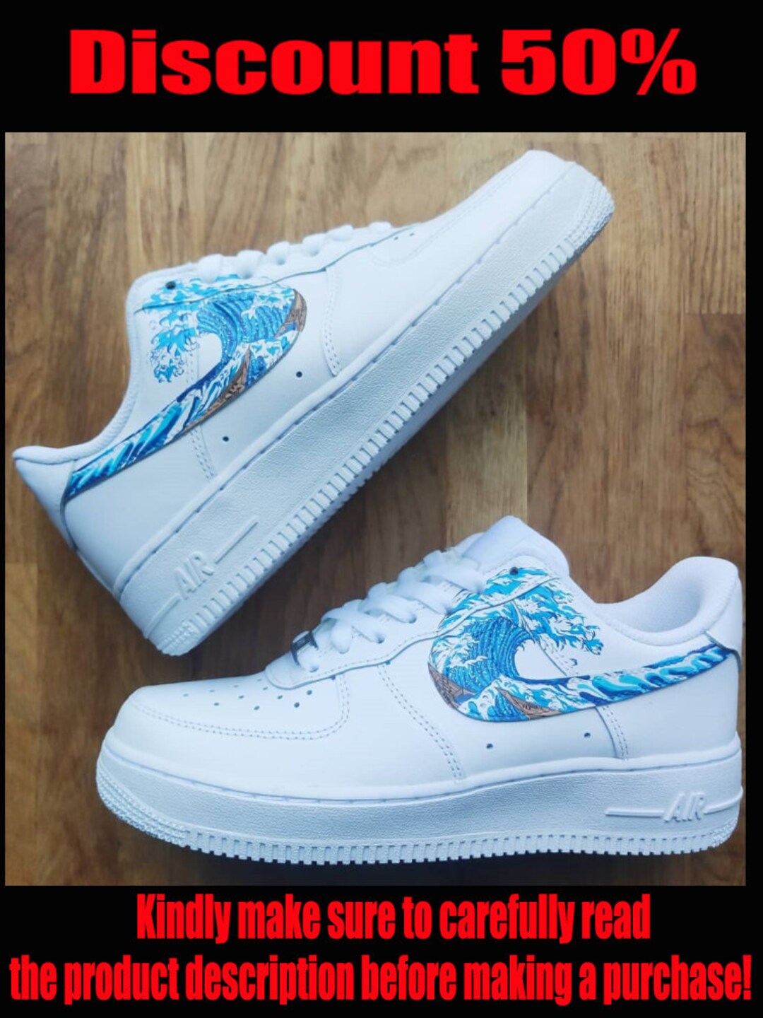 custom wave air force 1