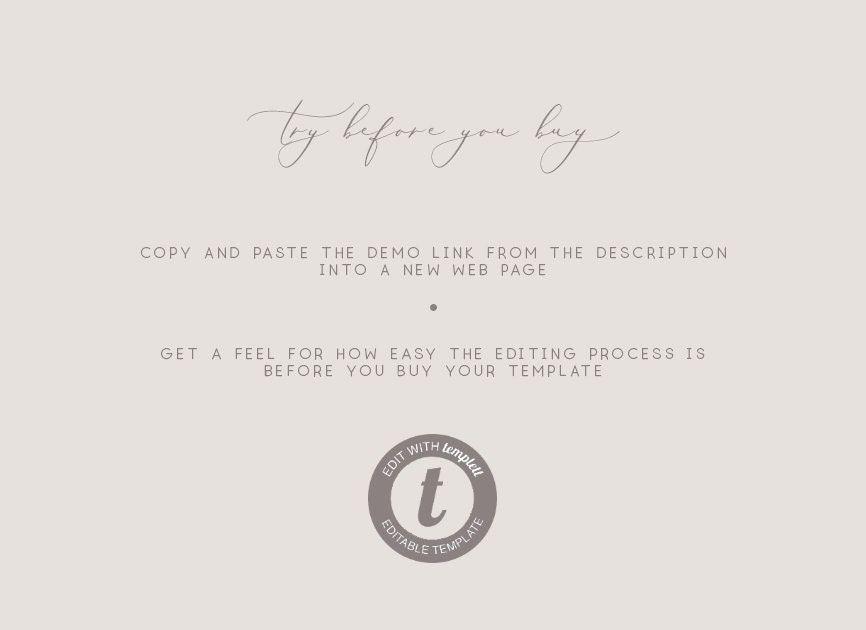 Simple Wedding Name Tag Template, Printable Wedding Tags, Simple Modern ...